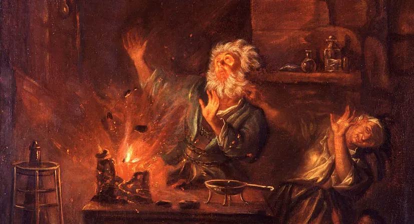 Alchemy transmutation for spiritual enlightenment